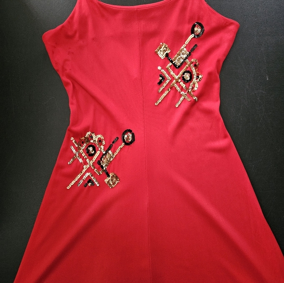 Vintage - Rare 70's - Collectors - Mr. Boots Red Evening Gown - Size 7? - Picture 5 of 9